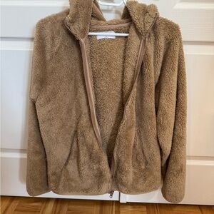 TNA Tan Teddy Jacket